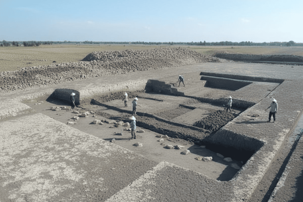 Thành nhà Hồ được xây dựng năm 1397 với thời gian kỷ lục chỉ trong 3 tháng